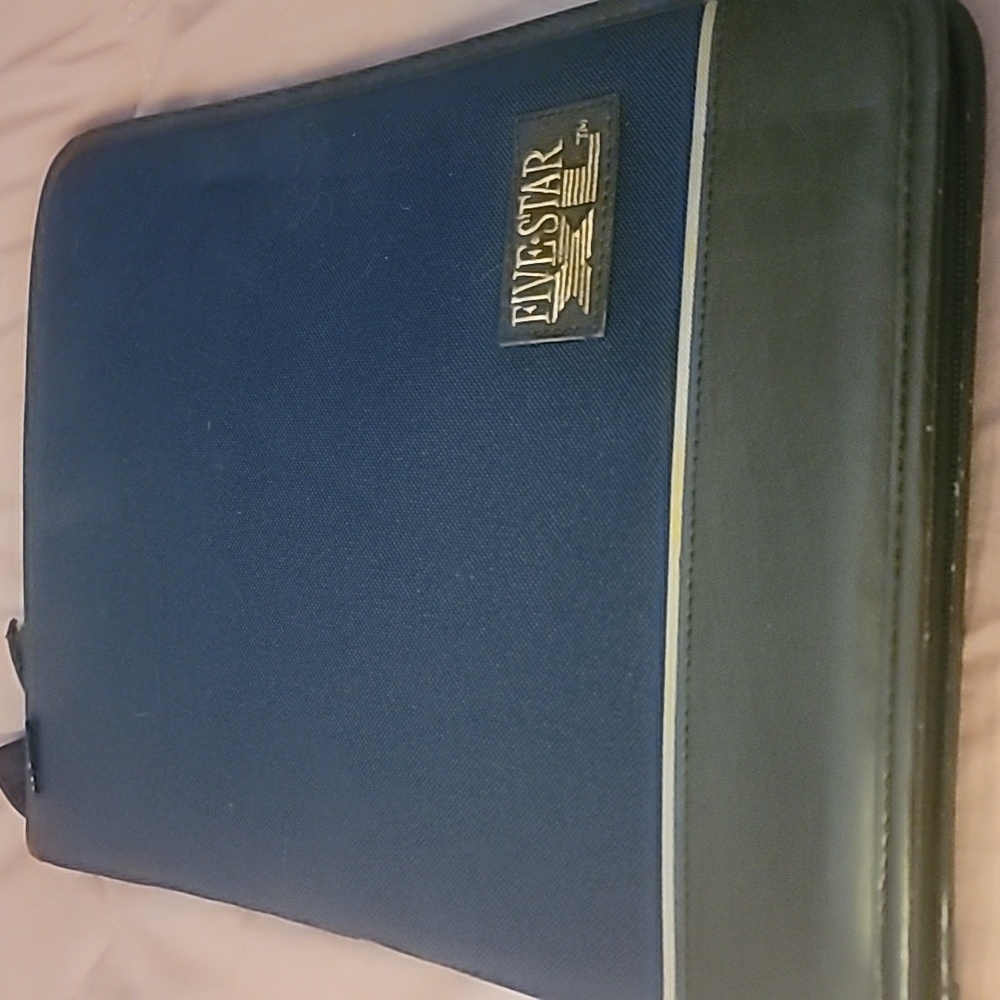 Blue & Brown FIVE STAR Notebook